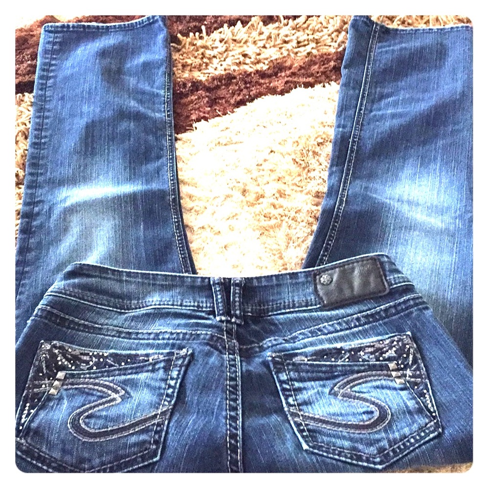 Silver jeans 💜 size 27